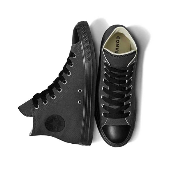 Converse - Chuck Taylor All Star High Top Shoes (A10511C) mens Size 10 NEW BLACK - Picture 12 of 13